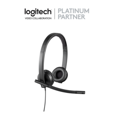 [Logitech 코리아 공식판매점] H570e [Stereo] 스테레오 헤드셋 로지텍정품